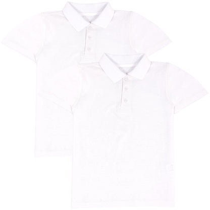 Kids Boys T Shirts Plain Polo Summer Fashion Soft Feel Tank Top & Tees 3-13 Year