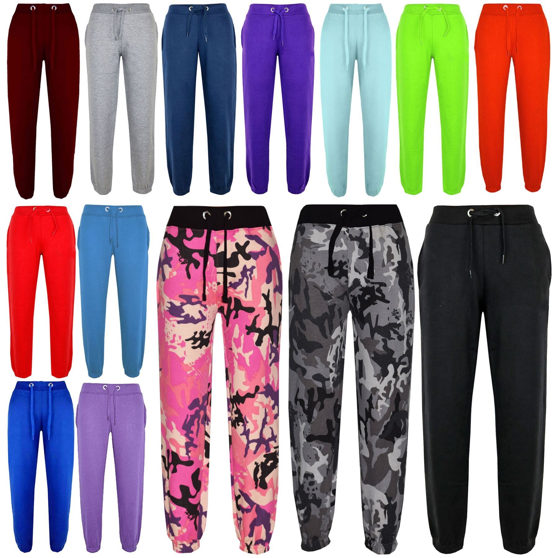 A2Z 4 Kids Boys Girls Joggers Jogging Pants Tracksuit Bottom Sweatpants Fleece Casual School Trouser Age 2 3 4 5 6 7 8 9 10 11 12 13 Years