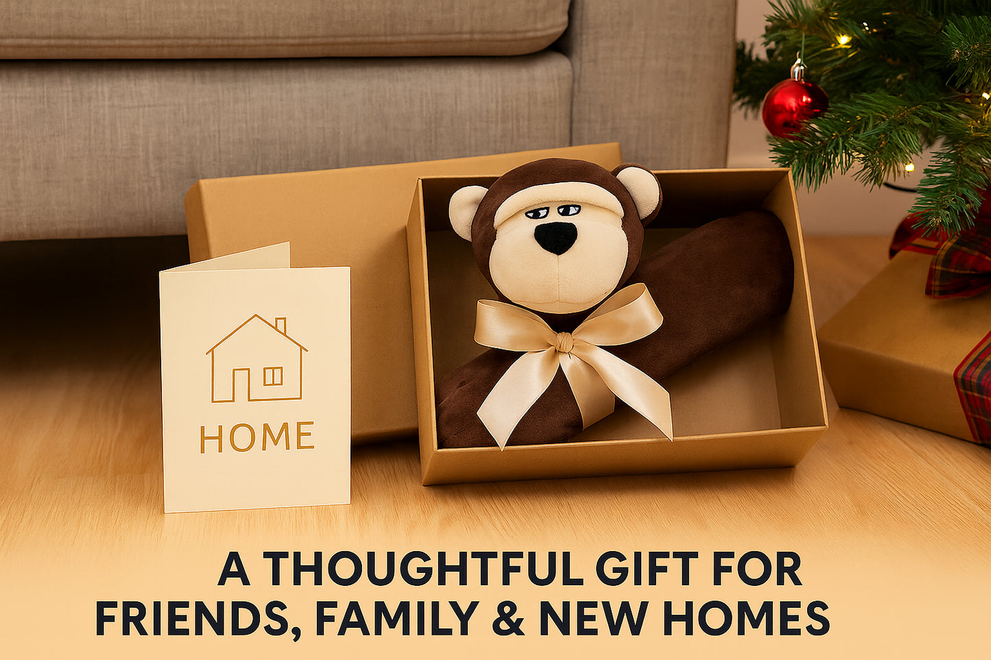 A2Z 3D Animal Face Draught Excluder 78cm Door Window Draft Wind Stopper for Dust