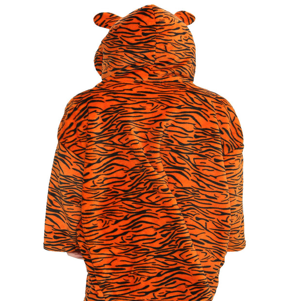 A2Z Unisex Mens Ladies Oversized Kangaroo Pocket Hooded Animal Wearable Blanket