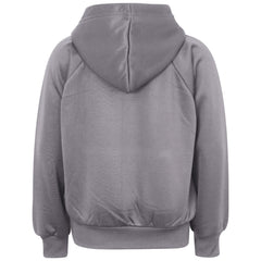 Kids Girls Boys Plain Tracksuit Hooded Sweat Hoodie Bottom Jog Suit Joggers 5-13