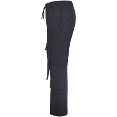 Kids Girls Cargo Trousers Elasticated Waist Comfortable Joggers Activewear Pants
