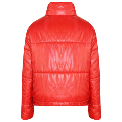 Girls Jacket Kids Wetlook Cropped Padded Quilted Puffer Bubble Jackets Coat 5-13