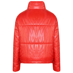 Girls Jacket Kids Wetlook Cropped Padded Quilted Puffer Bubble Jackets Coat 5-13