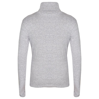 Kids Girls Polo Neck T Shirt Thick Cotton Turtleneck Jumper Long Sleeve Top 2-13