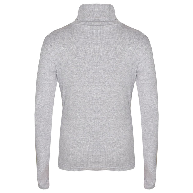 Kids Girls Polo Neck T Shirt Thick Cotton Turtleneck Jumper Long Sleeve Top 2-13