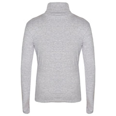 Kids Girls Polo Neck T Shirt Thick Cotton Turtleneck Jumper Long Sleeve Top 2-13