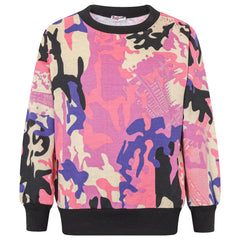 Kids Girls Boys Sweatshirt  Plain Crew Round Neck Uniform  Age 2-13 Years