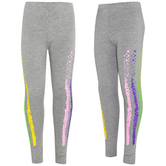 A2Z 4 Kids Girls Dabbing Unicorn Unique Tracksuit Designer's Rainbow Floss Hooded Grey Top & Legging Lounge Wear New Age 7 8 9 10 11 12 13 Years
