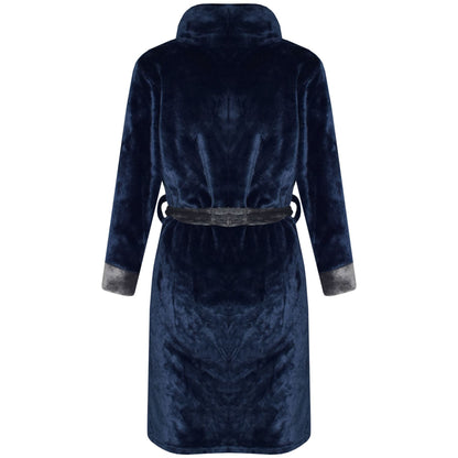 Kids Soft Fleece Bathrobe Dressing Gown Hooded Swim Beach Girls Boys 2-13 years