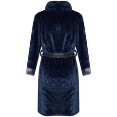 Kids Soft Fleece Bathrobe Dressing Gown Hooded Swim Beach Girls Boys 2-13 years