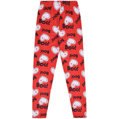 Girls Halloween Legging Spider Web Skull Print Leggings Fancy Costume 3-13 Years