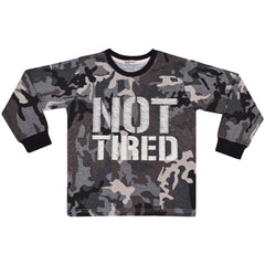 Kids Unisex Camo Green Print Pyjamas Children PJs Loungewear Age 2-13