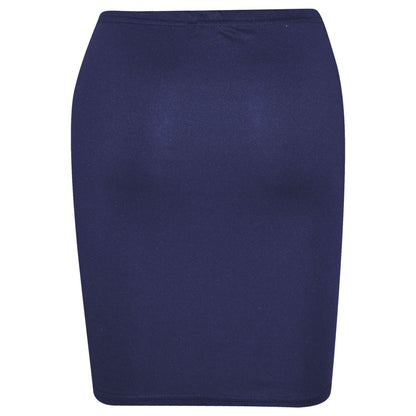 Kids Girls Plain Pencil Skirt Trendy Summer Clothing Sets Age 5-13 Years