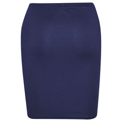 Kids Girls Plain Pencil Skirt Trendy Summer Clothing Sets Age 5-13 Years