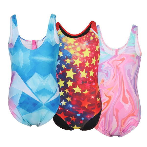 A2Z 4 Kids Girls Swimming Costume One Piece UPF 50+ UV Sun Protection Swimsuit