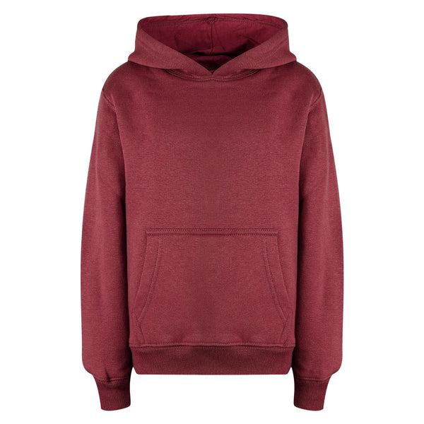 A2Z 4 Kids Girls Boys Sweat Shirt Tops Casual Plain Wine Pullover Sweatshirt Fleece Hooded Jumper Coats New Age 2 3 4 5 6 7 8 9 10 11 12 13 Years