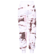 A2Z 4 Kids Girls Tracksuit Designer's Tie Dye Sassy Print Fleece Rust Hooded Crop Top Bottom Jogging Suit Joggers Age 5 6 7 8 9 10 11 12 13 Years