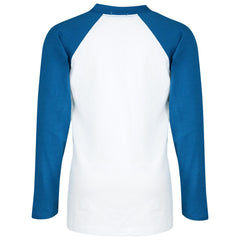 Kids Boys Girls T Shirts Plain Baseball Long Raglan Sleeves Sports Tees 2-13 Yrs