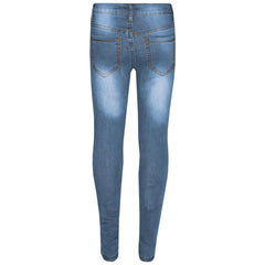 A2Z 4 Kids Girls Jeans Lightweight Ripped Comfort Stretchable Jeans Age 3-14 Years