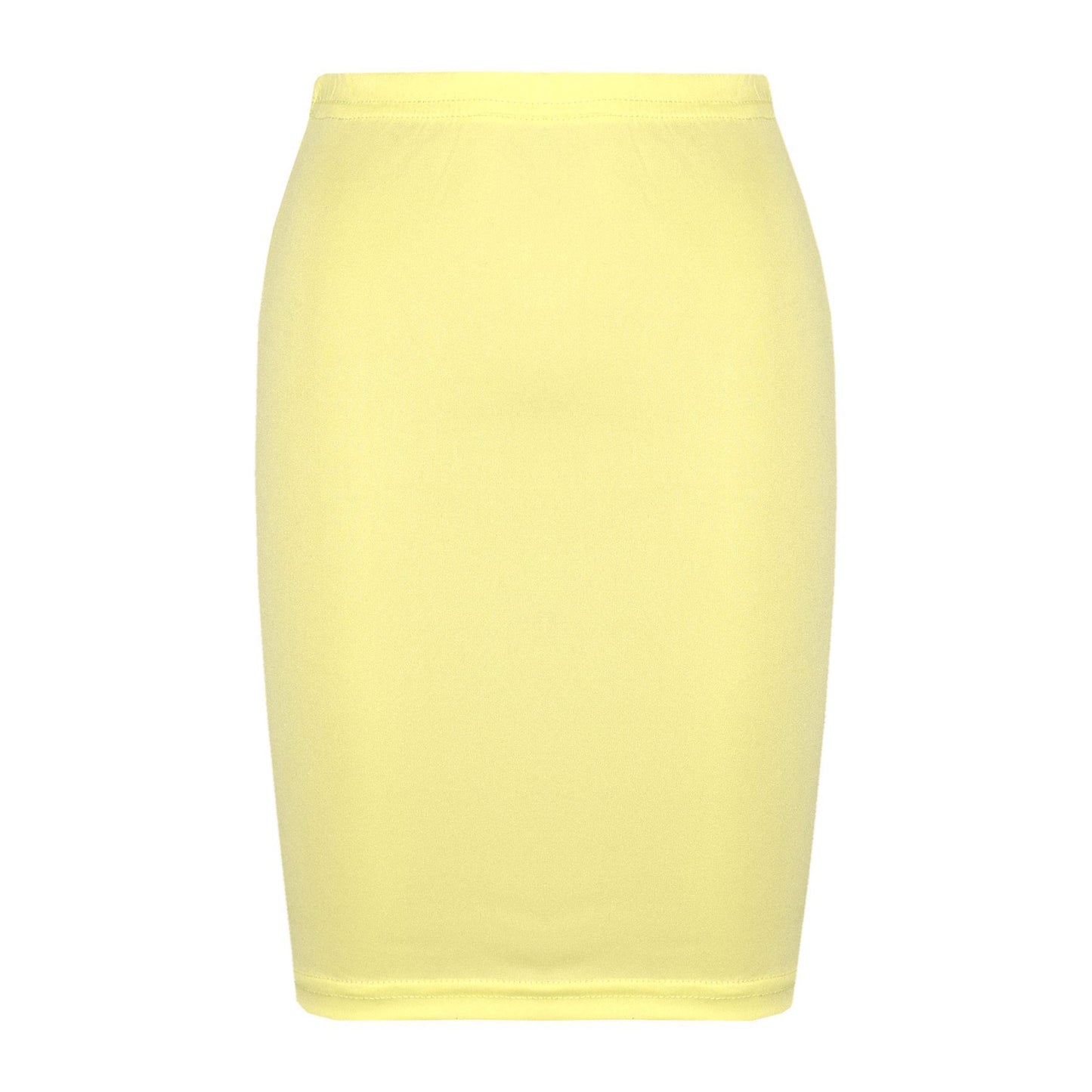 Kids Girls Plain Pencil Skirt Trendy Summer Clothing Sets Age 5-13 Years
