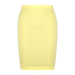 Kids Girls Plain Pencil Skirt Trendy Summer Clothing Sets Age 5-13 Years