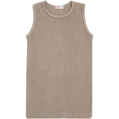 Kids Girls Boys Childrens Vest Top Tank Top Fitted 100% Rich Cotton 2-13 Years