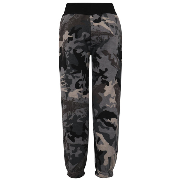 Kids Plain Tracksuit Sweatshirt Set Jumper and Bottoms PE School Girls Boys 2-13