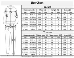 A2Z 4 Kids Unisex Tracksuit Plain Charcoal Contrast Fleece Hoodie With Joggers Jogging Suit Gymwear Sweatpants Activewear Outfit Set For Childrens Girls Boys Age 2-3 3-4 5-6 7-8 9-10 11-12 13 Years