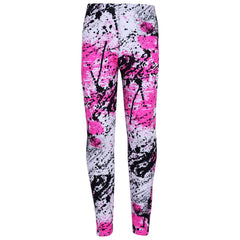 Kids Girls Legging Camo Floral Party Dance Fashion Pants Age 7-13 Years