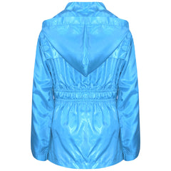 Kids Raincoat Jackets Waterproof Hooded Raincoat Children Age 5-13 Years