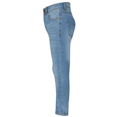 Kids Faded Denim Jeans Comfort Stretch Trousers Pants Boys Age 5-13 Years