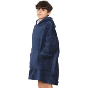 Kids Girls Boys Ultra Soft Oversized Hoodie Snuggle Plush Sherpa Fleece Lining