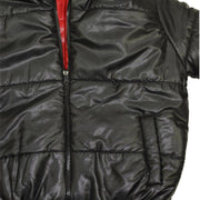 Girls Jackets Kids Reversible Cropped Hooded Padded Puffer Jacket Coat 5-13 Year