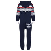 A2Z 4 Kids® Kids Fleece Onesie Girls Boys Aztec Snowflake Print All In One Jumsuit Playsuit Nightwear New Age 7 8 9 10 11 12 13 Years