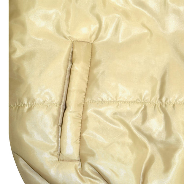 Girls Jackets Kids Reversible Cropped Hooded Padded Puffer Jacket Coat 5-13 Year