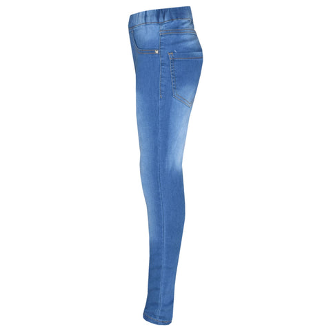 Kids Stretchy Jeans Girls Denim Jeggings Pants Trousers Leggings Age 5-13 Years