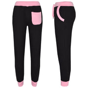 A2Z 4 Kids Girls Baby Pink Plain Tracksuit Contrast Fleece Hooded Top Bottom Jogging Suit Sweatpants Sports Joggers Activewear Set For Childrens Age 2 3 4 5 6 7 8 9 10 11 12 13 Years