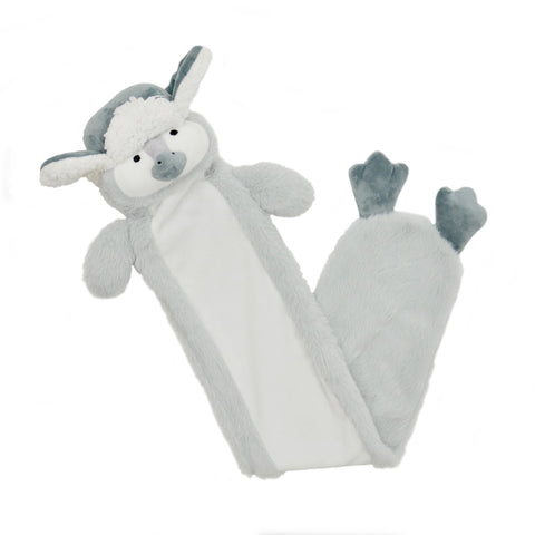A2Z Hot Water Bottles 3D Animal Penguin 2 Liter Long Fleece Cover Heat Therapy