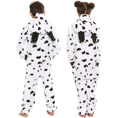 A2Z Onesie One Piece Kids Animal Pyjamas Dalmatian Sleepsuit Costume Girls Boys