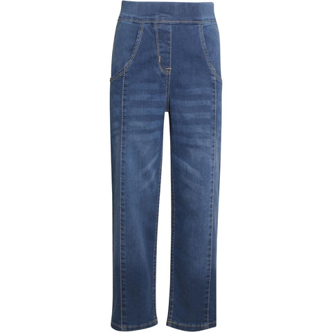 Kids Girls Relaxed Straight Fit Boot Cut Jeans For Teens Cotton Jeans 5-13 Years