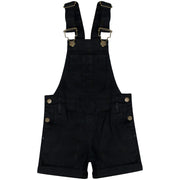 Kids Girls Denim Stretch Dungaree Shorts Jumpsuit Playsuit All In One 7-13 Years