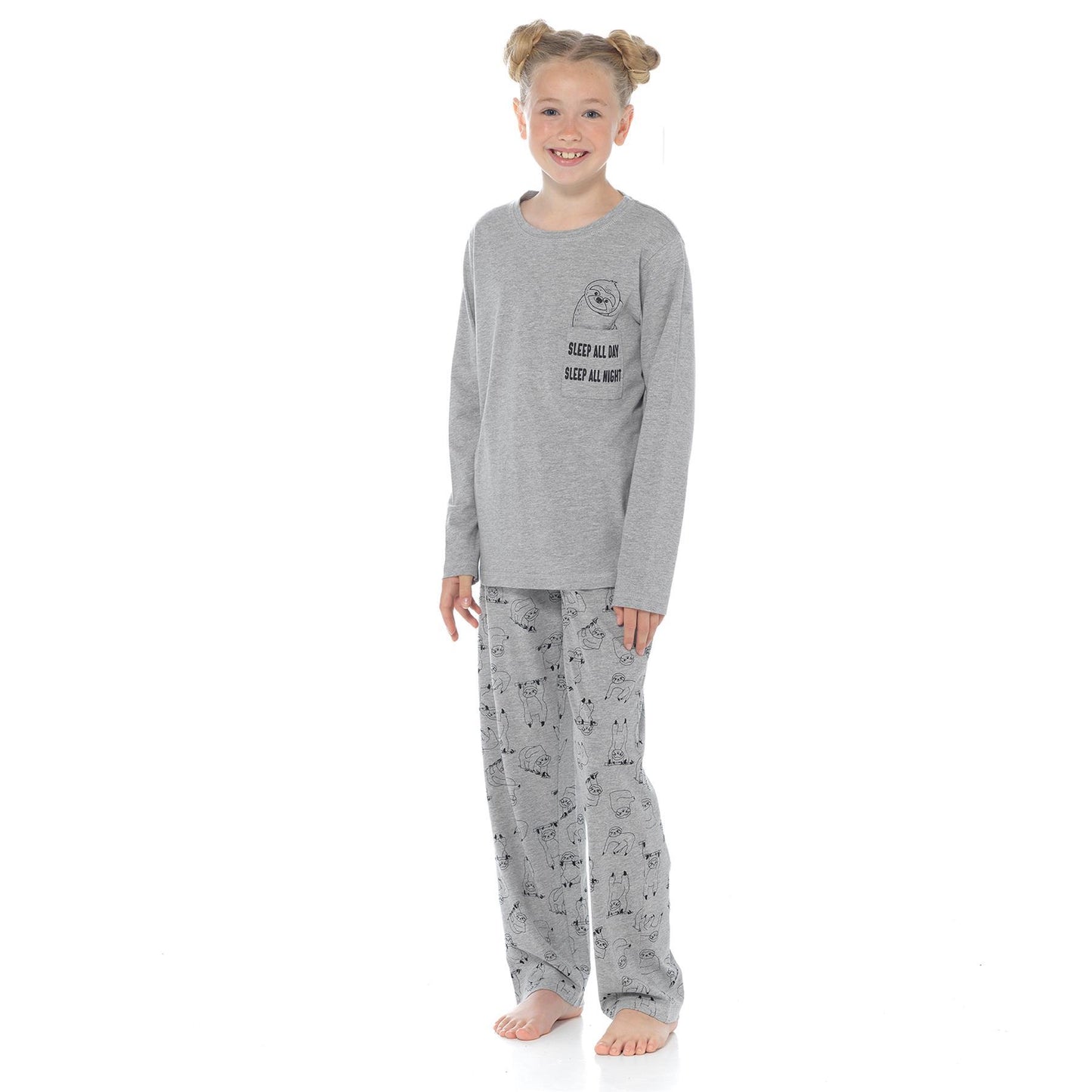 A2Z 4 Kids Girls Pyjamas 2 Piece Loungewear Comfortable Children PJS Set 7-13 Yr