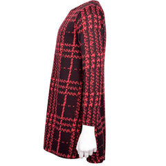 Kids Girls Swing Dress Long Sleeve Tartan Flared Party Summer Dresses 5-13 Yr