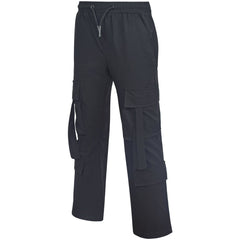 Kids Girls Cargo Trousers Elasticated Waist Comfortable Joggers Activewear Pants