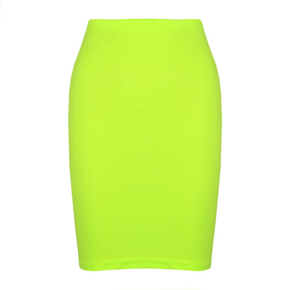 Kids Girls Plain Pencil Skirt Trendy Summer Clothing Sets Age 5-13 Years