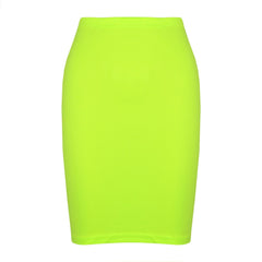 Kids Girls Plain Pencil Skirt Trendy Summer Clothing Sets Age 5-13 Years