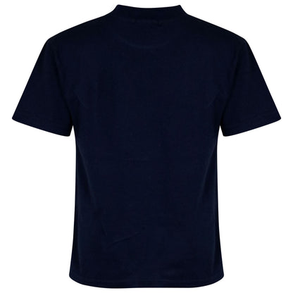 Kids Boys T Shirt Shorts 100% Cotton Contrast Panel Top Summer Short Set 5-13 Yr