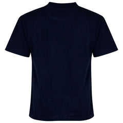 Kids Boys T Shirt Shorts 100% Cotton Contrast Panel Top Summer Short Set 5-13 Yr
