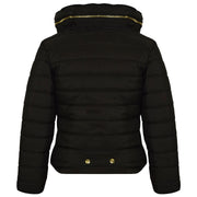 A2Z 4 Kids Girls Jacket Kids Stylish Padded Black Puffer Bubble Fur Collar Quilted Warm Thick Coat Jackets Age 3 4 5 6 7 8 9 10 11 12 13 Years